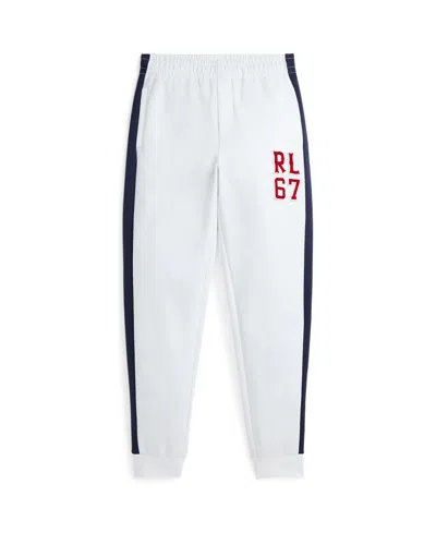 Polo Ralph Lauren Kids' Big Boys Logo Double Knit Joggers In White