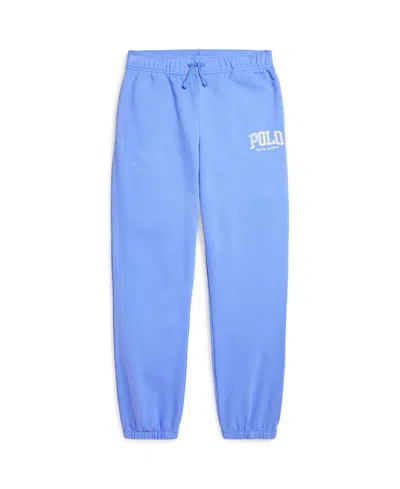 Polo Ralph Lauren Kids' Big Boys Logo French Terry Sweatpant In Harbor Island Blue