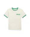 Polo Ralph Lauren Logo Cotton Jersey T-shirt In White