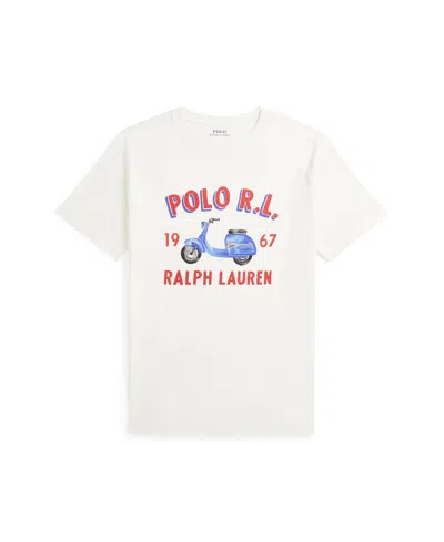 POLO RALPH LAUREN BIG BOYS LOGO JERSEY T-SHIRT