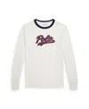Polo Ralph Lauren Ralph Lauren Logo Cotton Long-sleeve Tee In White