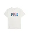 Polo Ralph Lauren Toddler And Little Boys Madras-logo Jersey T-shirt In Nevis