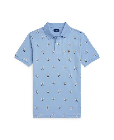 POLO RALPH LAUREN BIG BOYS MESH POLO SHIRT