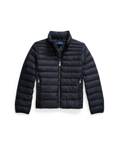 Polo Ralph Lauren Kids' Big Boys P-layer 2 Packable Quilted Jacket In Black