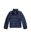 Polo Ralph Lauren Big Boys P-layer 2 Packable Quilted Jacket In Blue