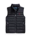 Polo Ralph Lauren Toddler And Little Boys P-layer 2 Packable Quilted Vest In Black