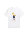 Polo Ralph Lauren Big Boys Polo Bear Cotton Jersey T-shirt In White Hyannis Bear
