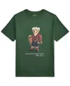 Polo Ralph Lauren Big Boys Polo Bear Cotton Jersey Tee In Green