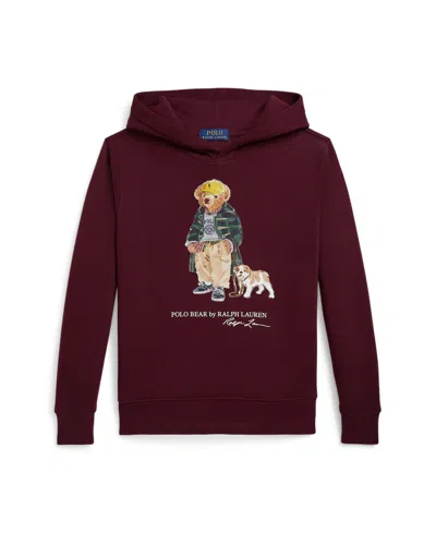 POLO RALPH LAUREN BIG BOYS POLO BEAR FLEECE HOODIE