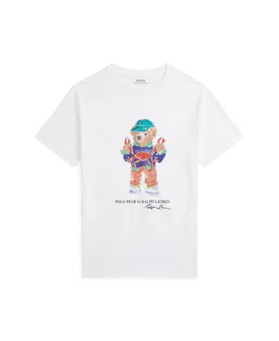 POLO RALPH LAUREN BIG BOYS POLO BEAR JERSEY T-SHIRT