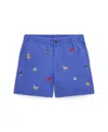 Polo Ralph Lauren Polo Prepster Embroidered Chino Short In Maidstone Blue