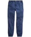 Polo Ralph Lauren Boy's Poplin Jogger Pants In Newport Navy