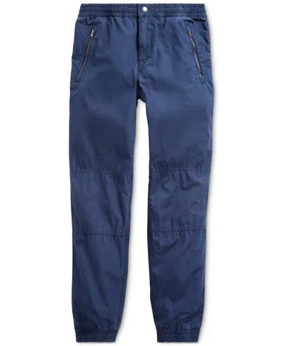 POLO RALPH LAUREN BIG BOYS POPLIN DRAWSTRING JOGGERS