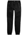 Polo Ralph Lauren Big Boys Poplin Drawstring Joggers In Polo Black