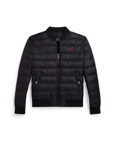 Polo Ralph Lauren Kids' Big Boys Quilted Baseball Jacket In Black