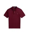 Polo Ralph Lauren Short-sleeve Polo Shirt In Burgundy