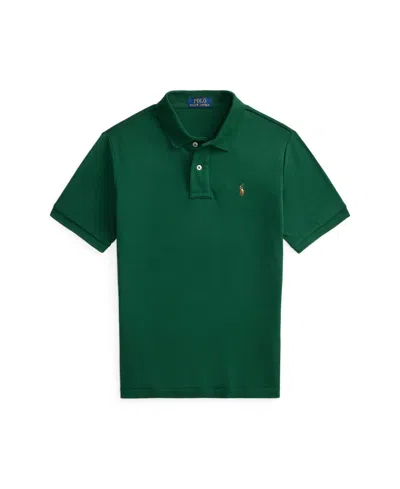 Polo Ralph Lauren Kids' Big Boys Soft Cotton Polo Shirt In Green