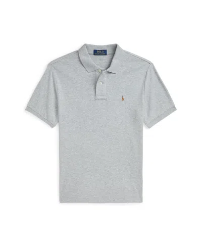 Polo Ralph Lauren Big Boys Soft Cotton Polo Shirt In Andover Heather