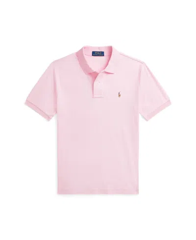 Polo Ralph Lauren Kids' Big Boys Soft Polo Shirt In Carmel Pink