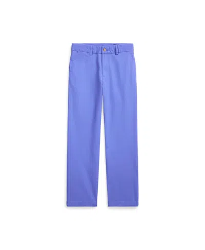 Polo Ralph Lauren Kids' Big Boys Straight Fit Flex Abrasion Twill Pants In Scottsdale Blue