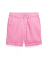 Polo Ralph Lauren Big Boys Straight Fit Shorts In Laguna Pink