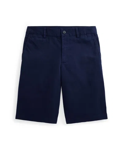 POLO RALPH LAUREN BIG BOYS STRAIGHT FIT STRETCH TWILL SHORT