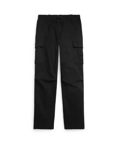 Polo Ralph Lauren Kids' Big Boys Stretch Chino Cargo Pants In Polo Black