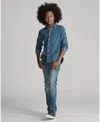 Polo Ralph Lauren Big Boys Sullivan Slim Stretch Jeans In Woodhaven Wash