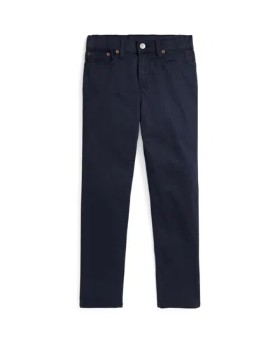 Polo Ralph Lauren Big Boys Sullivan Slim Stretch Sateen Pant In Collection Navy