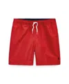 Polo Ralph Lauren Kids' Big Boys Traveler Swim Trunk In Red