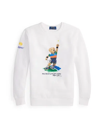 POLO RALPH LAUREN BIG BOYS US OPEN POLO BEAR FLEECE SWEATSHIRT