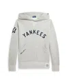 Polo Ralph Lauren Big Boys Yankees Hoodie In Loft Heather
