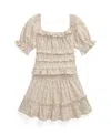Polo Ralph Lauren Big Girls 2-piece Floral Top And Skirt Set