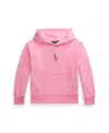 Polo Ralph Lauren Big Pony French Terry Hoodie In Pink