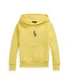 Polo Ralph Lauren Big Pony French Terry Hoodie In Yellow