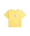 Polo Ralph Lauren Toddler And Little Girls Big Pony Jersey Boxy T-shirt In Oasis Yellow