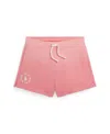 POLO RALPH LAUREN BIG GIRLS BIG PONY LOGO COTTON TERRY SHORTS