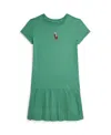 Polo Ralph Lauren Ralph Lauren Big Pony Pleated Cotton Jersey Dress