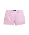Polo Ralph Lauren Toddler And Little Girls Cotton Chino Shorts In Carmel Pink
