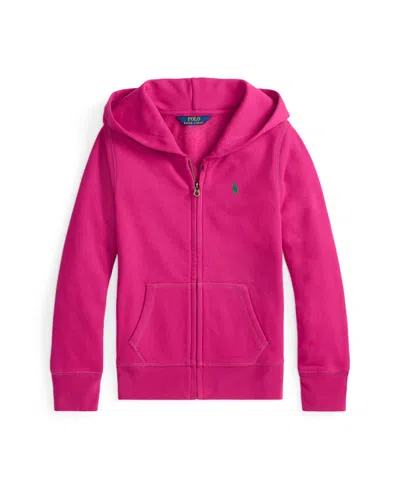 POLO RALPH LAUREN GIRLS 7-16 FLEECE FULL-ZIP HOODIE