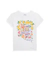 Polo Ralph Lauren Girls Portofino Print T-shirt In White