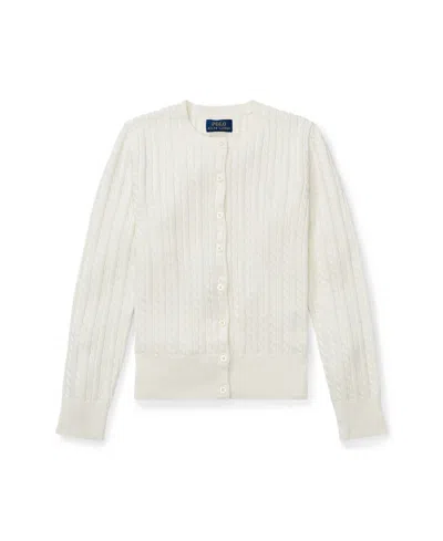 POLO RALPH LAUREN BIG GIRLS MINI CABLE KNIT SWEATER