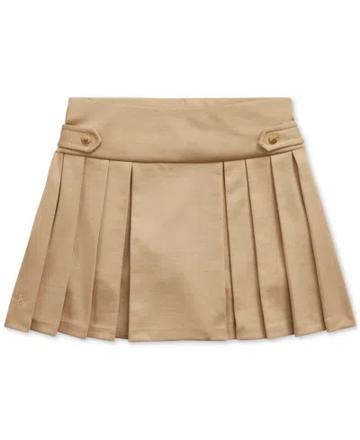 POLO RALPH LAUREN BIG GIRLS PLEATED PONTE SKORT