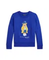 Polo Ralph Lauren Polo Bear Fleece Sweatshirt In Cruise Royal