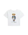 Polo Ralph Lauren Polo Bear Cotton Jersey T-shirt In White