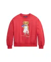 Polo Ralph Lauren Polo Bear Terry Sweatshirt In Red