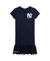 Polo Ralph Lauren Big Girls  Yankees Dress In Aviator Navy