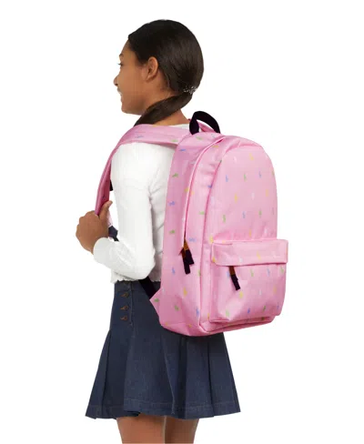 Polo Ralph Lauren Kids' Big Girls Pony Adjustable Backpack In Carmel Pink