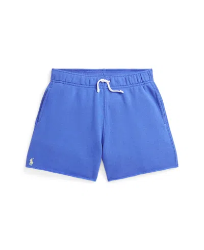 POLO RALPH LAUREN BIG GIRLS RAW-HEM TERRY SHORTS