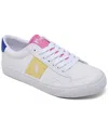 Polo Ralph Lauren Big Girls Ryley Casual Sneakers From Finish Line In Multi